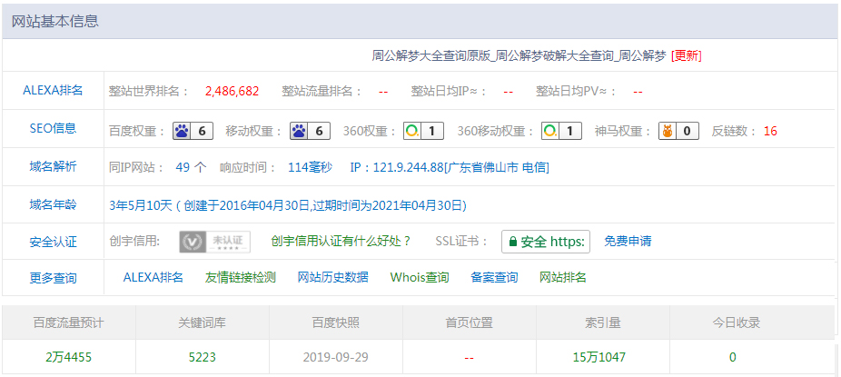最新織夢(mèng)仿周公解夢(mèng)網(wǎng)站源碼PC+WAP(帶采集規(guī)則)