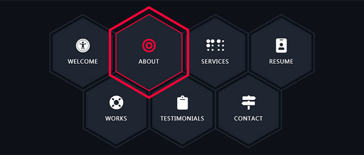 CSS3+BootStrap超炫圖標(biāo)導(dǎo)航菜單特效代碼